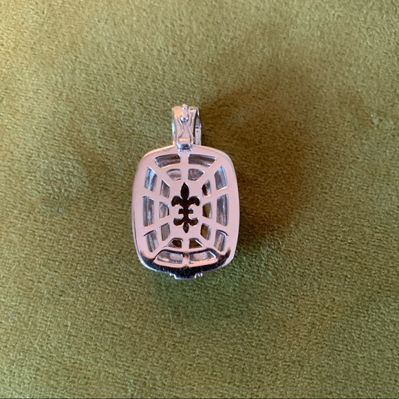 Judith Ripka Citrine Pendant /Enhancer - Picture 2 of 4